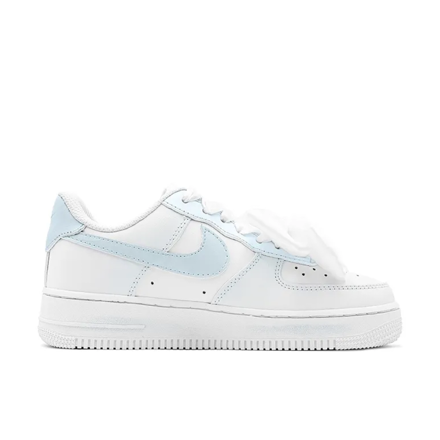 Custom Air Force 1 Low White Lace Blue