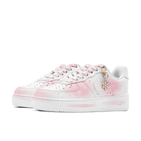 Custom Air Force 1 Low Extra Lace Pink Fade