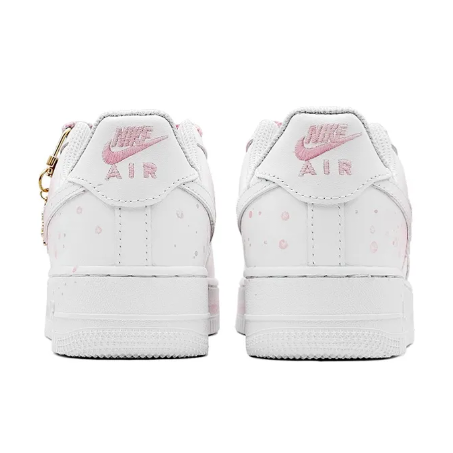 Custom Air Force 1 Low Extra Lace Pink Fade