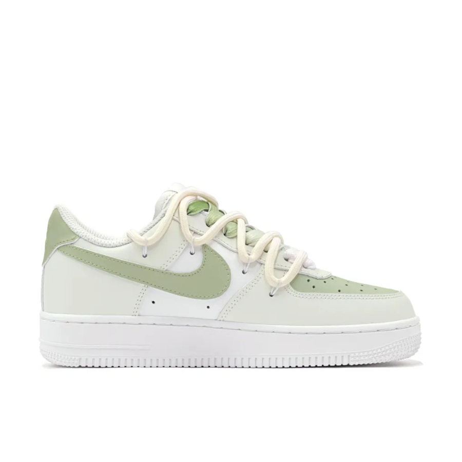 Custom Air Force 1 Low Extra Lace Green