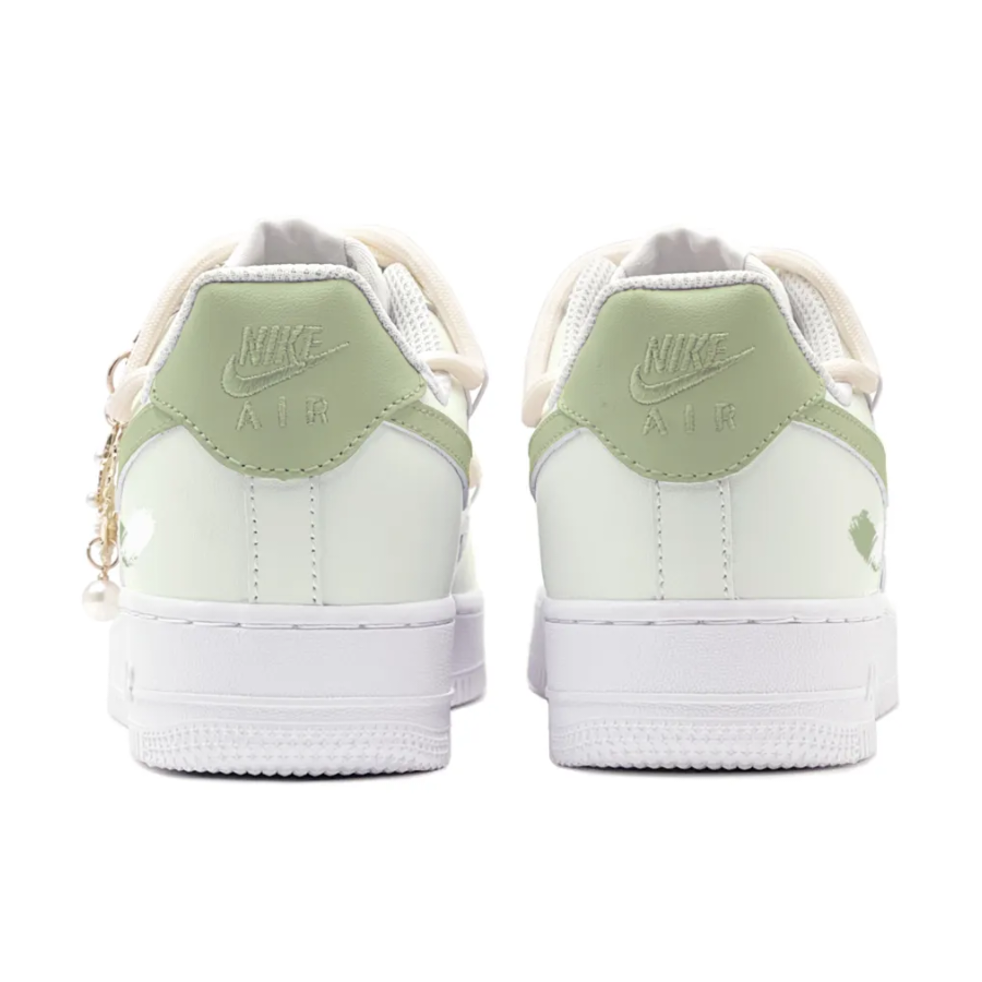 Custom Air Force 1 Low Extra Lace Green