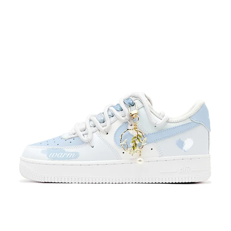 Custom Air Force 1 Low Extra Lace Blue