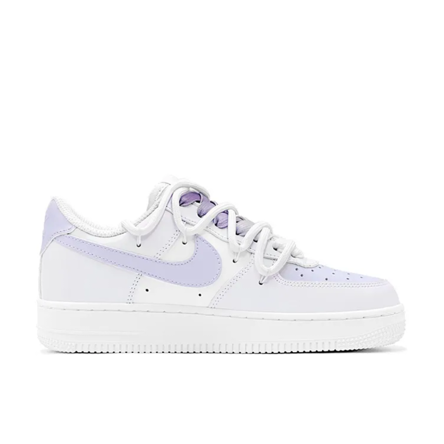 Custom Air Force 1 Low Extra Lace Purple