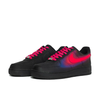 Custom Air Force 1 Low Black Red Purple Swoosh