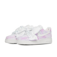 Custom Air Force 1 Low Extra Lace White Purple Corrugation