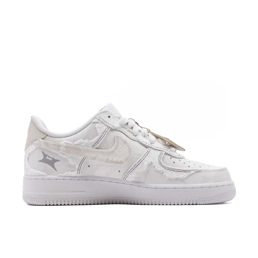 Custom Air Force 1 Low Hollow lace Openwork Lace