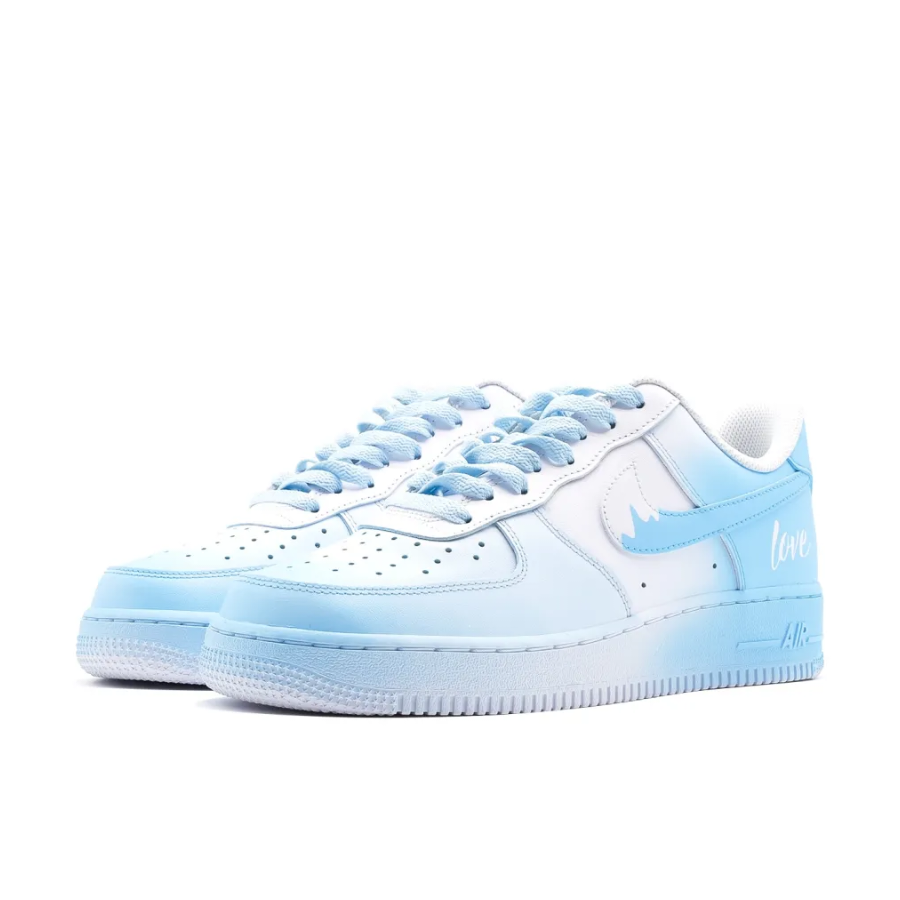 Custom Air Force 1 Low Blooming Blue