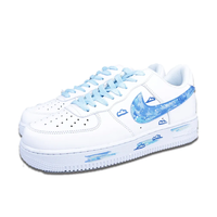 Custom Air Force 1 Low Cloud Star Blue