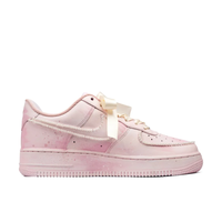 Custom Air Force 1 Low Blooming Pink Thick Lace Pearl