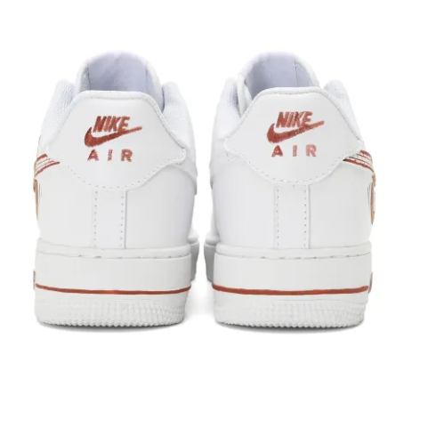 Custom Air Force 1 Low White Yellow Cat