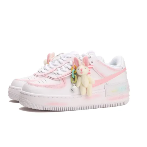 Custom Air Force 1 Low Pink Rabbit