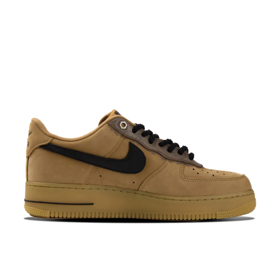 Custom Air Force 1 Low Black Khaki Classical