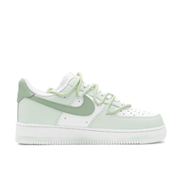 Custom Air Force 1 Low Extra Lace Dark Light Green