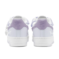 Custom Air Force 1 Low Extra Lace Dark Light Purple