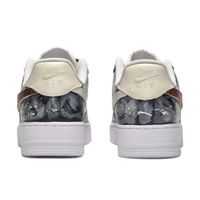 Custom Air Force 1 Low Squamous Swoosh Halo Gray