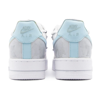 Custom Air Force 1 Low Blue Purple Gradient Gray