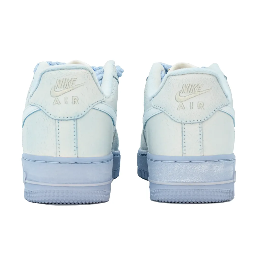 Custom Air Force 1 Low Thick Lace Light Blue