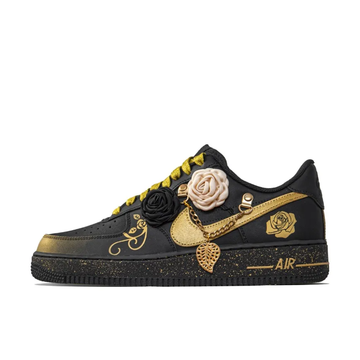 Custom Air Force 1 Low Gold Rose Metal Chain