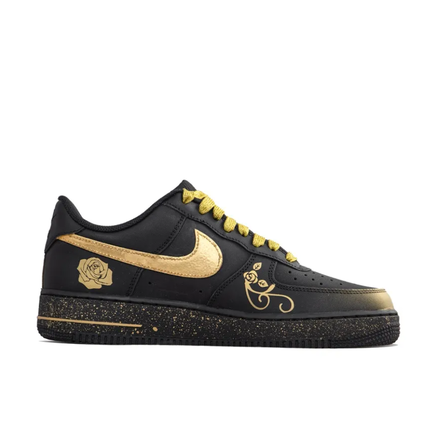 Custom Air Force 1 Low Gold Rose Metal Chain