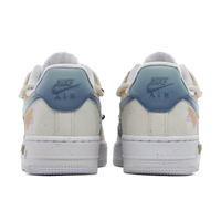 Custom Air Force 1 Low Extrace Lace Yellow Blue Shadow