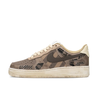 Custom Air Force 1 Low Mechanical Style Khaki Black