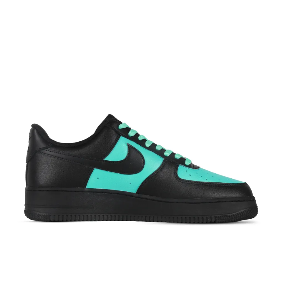 Custom Air Force 1 Low Mint Green Black