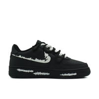 Custom Air Force 1 Low Extra Lace Black White