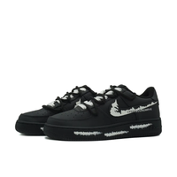 Custom Air Force 1 Low Extra Lace Black White