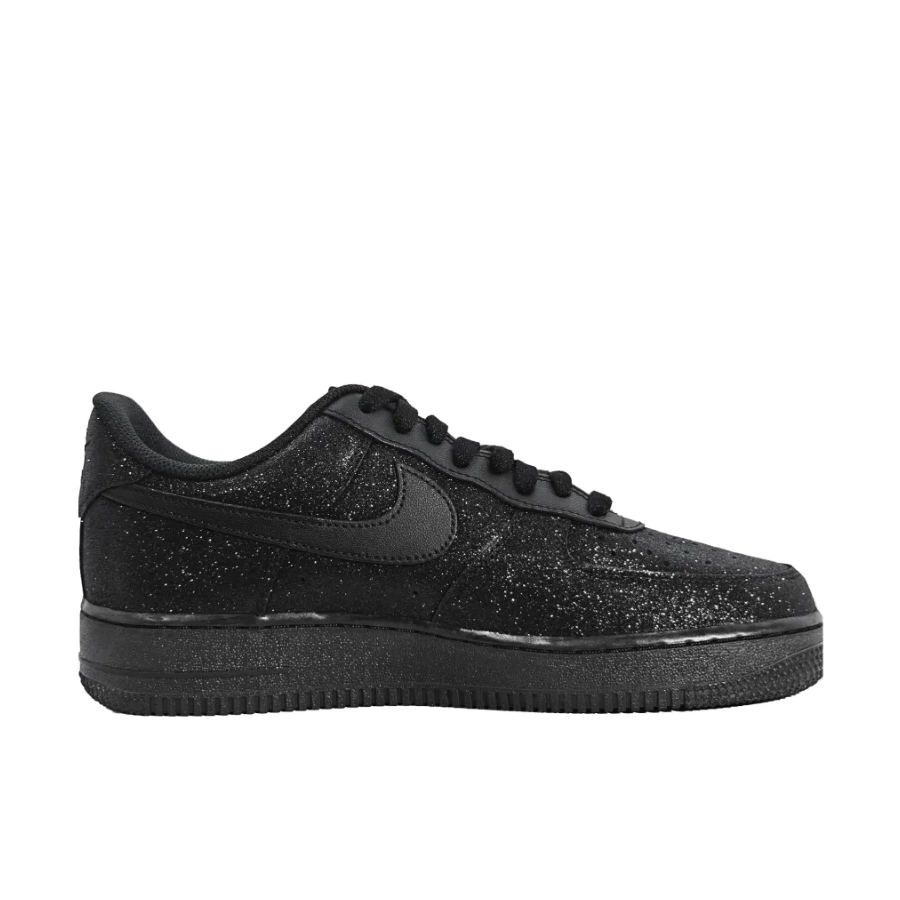 Custom Air Force 1 Low All Black Bling