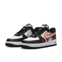 Custom Air Force 1 Low Orange Bamboo Black