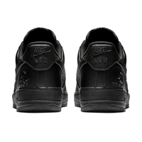 Custom Air Force 1 Low Black  Bling Flower Gray