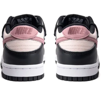 Custom Dunk Extra Lace Drak Pink Swoosh Black