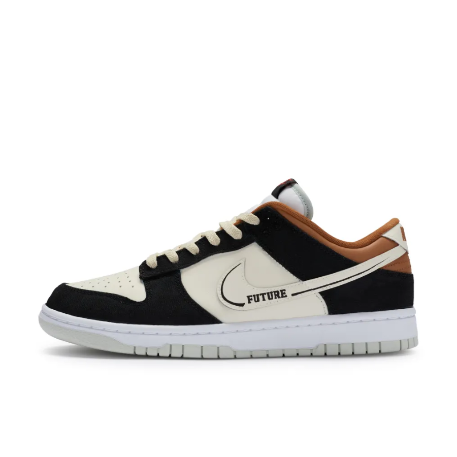 Custom Dunk Black Brown White