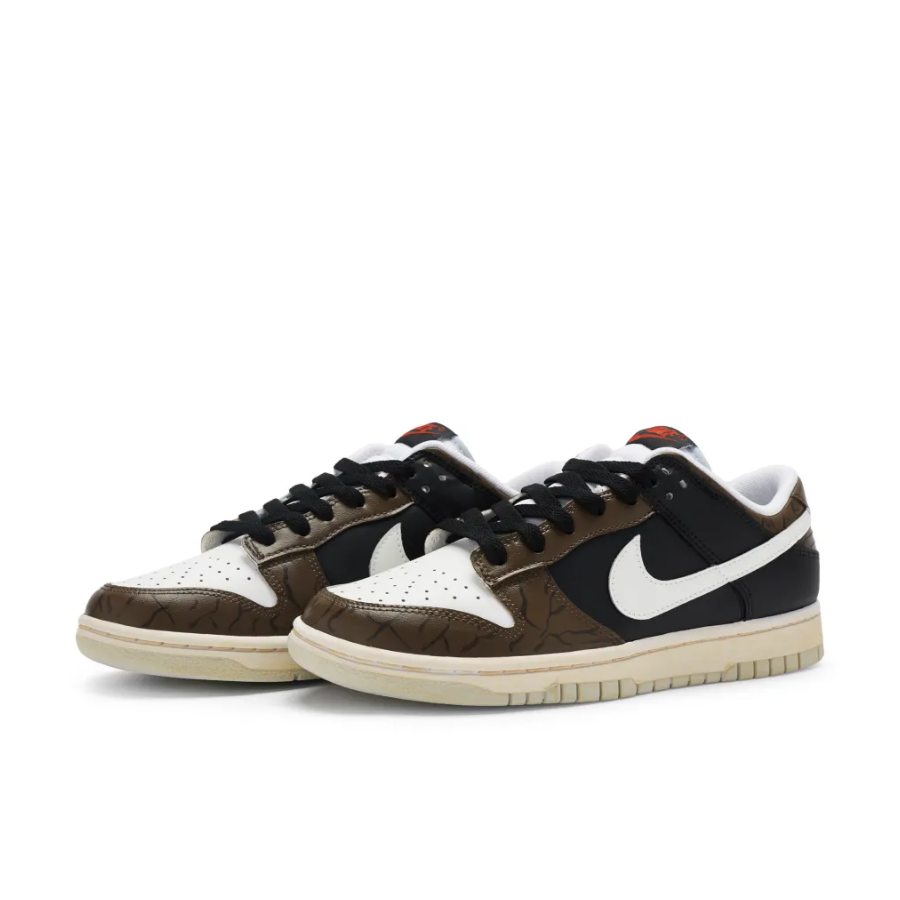 Custom Dunk Extra Lace Black Brown White