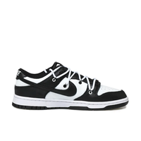 Custom Dunk  Extra Lace Black White Panda