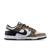 Custom Dunk Extra Brown Lace Black Brown Stripe Mars