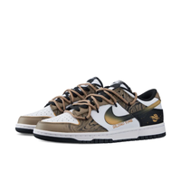 Custom Dunk Extra Brown Lace Black Brown Stripe Mars