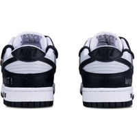 Custom Dunk Extra Lace Black Light Gray White