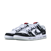 Custom Dunk Extra Lace Black White Line