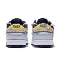 Custom Dunk Extra Lace Yellow Gray