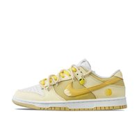 Custom Dunk Extra Lace Light Yellow Swoosh Layering