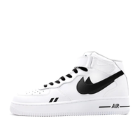 Custom Air Force 1 Mid Black Shadow White