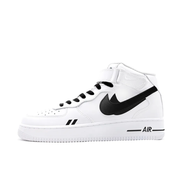 Custom Air Force 1 Mid Black Shadow White