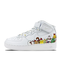 Custom Air Force 1 Mid Simple Figure Cartoon Snowman