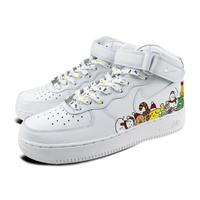 Custom Air Force 1 Mid Simple Figure Cartoon Snowman