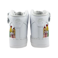 Custom Air Force 1 Mid Simple Figure Cartoon Snowman