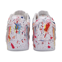 Custom Air Force 1 Mid Spray Colorful Dripping