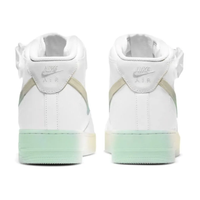 Custom Air Force 1 Mid Mint Green Light Yellow White