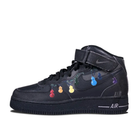 Custom Air Force 1 Mid Black 7 Calabash Brothers