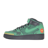 Custom Air Force 1 Mid Wall Brick Green